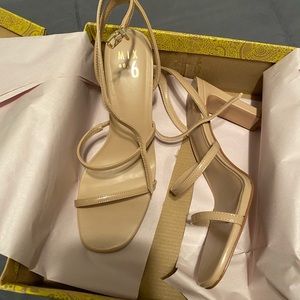 Brand new strappy heels